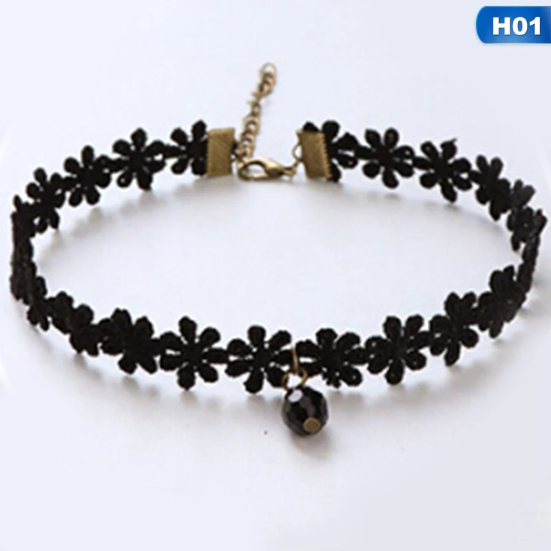 2018 Charm Fashion Style Choker Necklace Black Lace Leather Velvet Strip Female Collar Party Jewelry Neck Accessories Chokers
2018 Charm Fashion Style Choker Necklace Black Lace Leather Velvet Strip Female Collar Party Jewelry Neck Accessories Chokers