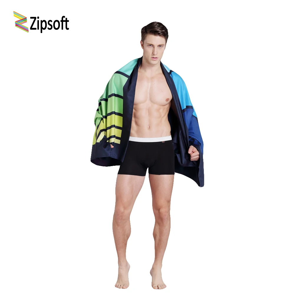 

Zipsoft Beach+towels bath towel Microfiber towels Large Size Travel outdoor quick dry Yoga Mat Towel Water absorbent 2019 New