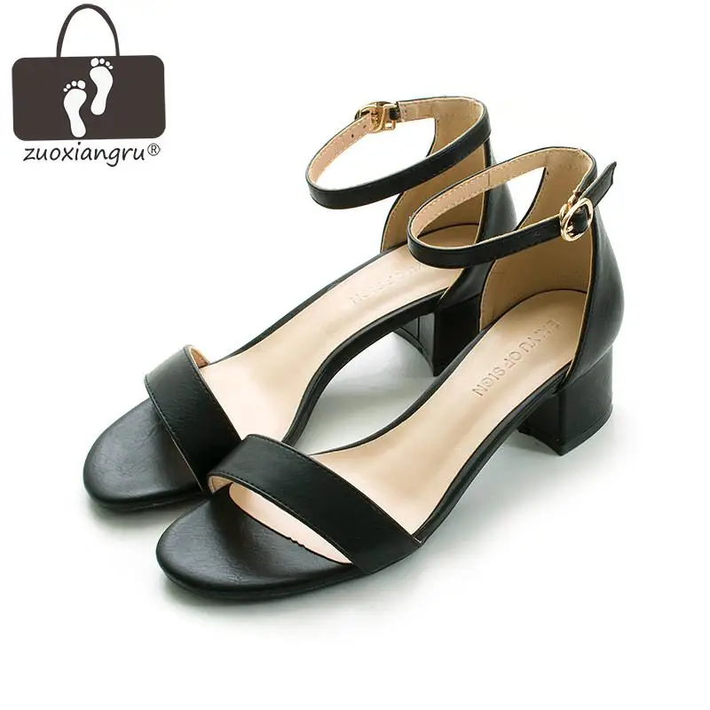 Summer Ladies Sandals Women Fashion Casual High Heels Open Toe Solid Color Casual Sandals Round Head Thick With Women's Sandals
Summer Ladies Sandals Women Fashion Casual High Heels Open Toe Solid Color Casual Sandals Round Head Thick With Women's Sandals