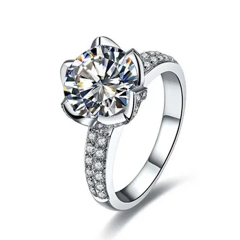 1CT Sterling Gold 14k Lotus Flower Shape genuine Fine Diamond Women Engagement Ring Perfect Birthday Gift For Girl
1CT Sterling Gold 14k Lotus Flower Shape genuine Fine Diamond Women Engagement Ring Perfect Birthday Gift For Girl