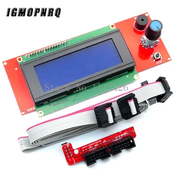 1 Pcs LCD Display 3D Printer Reprap Smart Controller Reprap Ramps 1.4 2004 LCD Control
1 Pcs LCD Display 3D Printer Reprap Smart Controller Reprap Ramps 1.4 2004 LCD Control