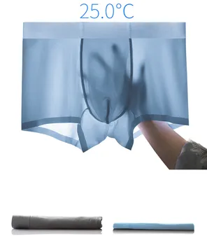 Ice Silk Boxer Mens Underwear Breathable Mens Sexy Fashion Underwear Silk Non-Slip Thin Pouch Underpants Male Tрусы Mужские
Ice Silk Boxer Mens Underwear Breathable Mens Sexy Fashion Underwear Silk Non-Slip Thin Pouch Underpants Male Tрусы Mужские