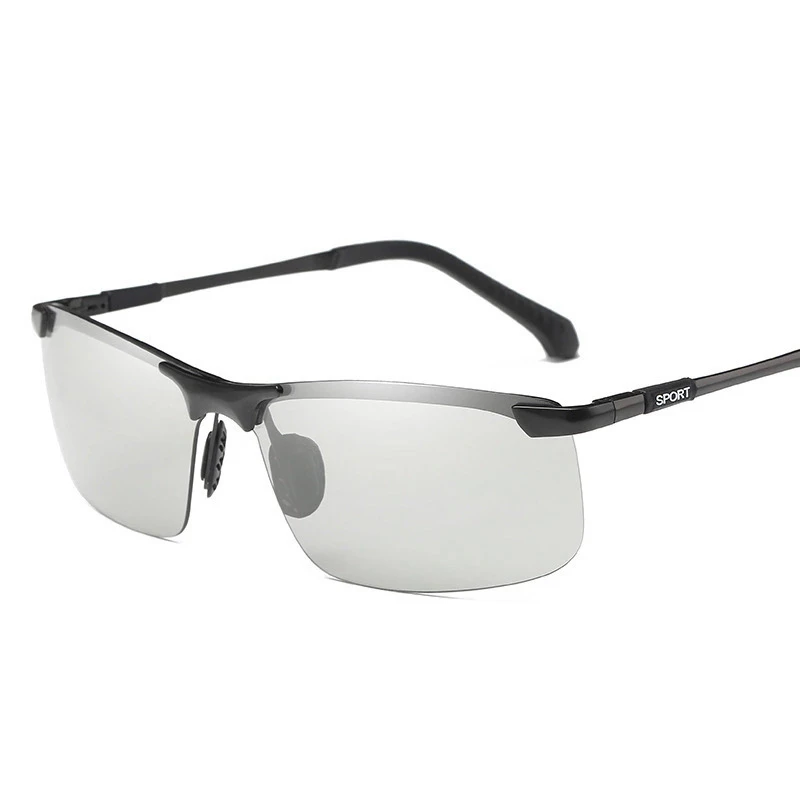 new color changing polarized sunglasses men's fashion anti UV glasses driver's driving night vision goggles | Аксессуары для