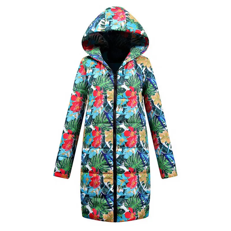 2018 Autumn vintage flower print women Parkas coat fashion long sleeve Russian hooded coat
2018 Autumn vintage flower print women Parkas coat fashion long sleeve Russian hooded coat