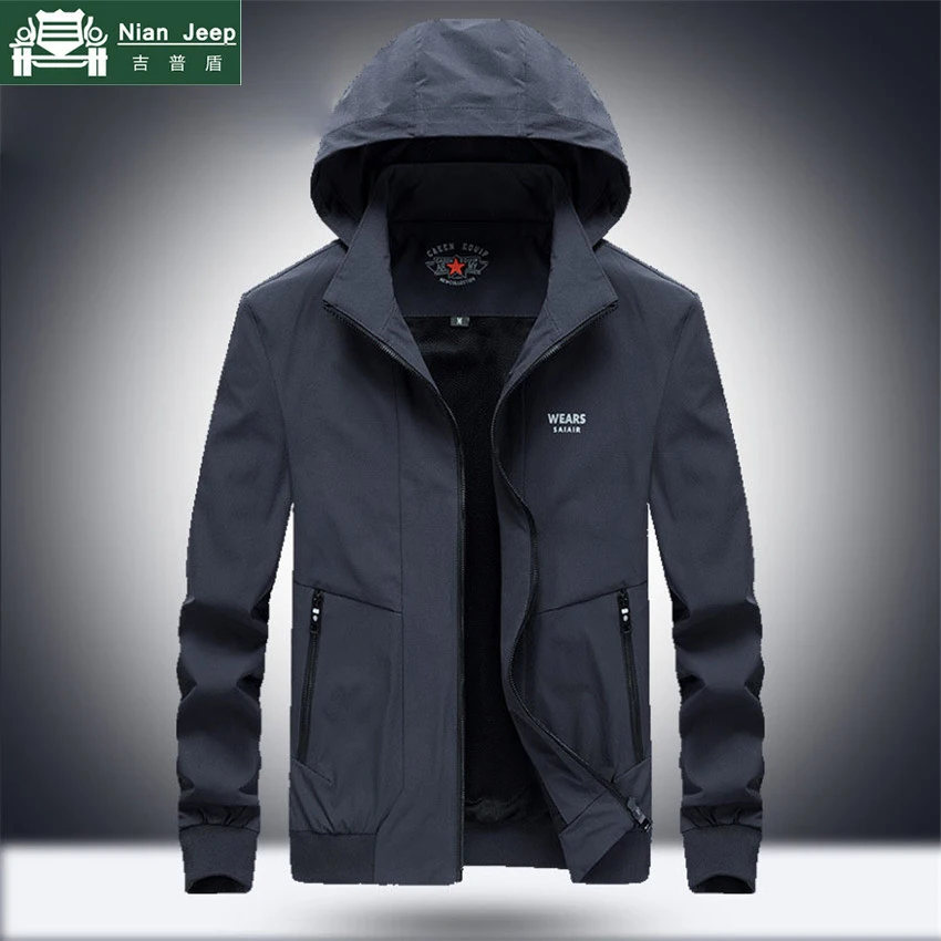 Military Hooded Jacket Men Quick Dry Outwear Trench Men Coat Spring Clothing Men's Windbreaker Bomber Jacket Jaqueta masculina
Military Hooded Jacket Men Quick Dry Outwear Trench Men Coat Spring Clothing Men's Windbreaker Bomber Jacket Jaqueta masculina