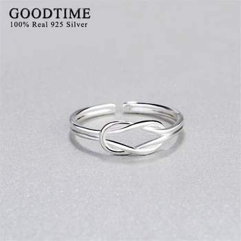 GoodTime Fashion Simple Style Jewelry Real Solid 925 Sterling Silver Ring Rings For Women Party Jewelry Lovely Finger Ring Gifts
GoodTime Fashion Simple Style Jewelry Real Solid 925 Sterling Silver Ring Rings For Women Party Jewelry Lovely Finger Ring Gifts