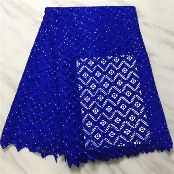 2018 blue African Guipure Cord Lace High Quality Embroidery Stones Cord Lace Guipure Lace For Wedding dress
2018 blue African Guipure Cord Lace High Quality Embroidery Stones Cord Lace Guipure Lace For Wedding dress