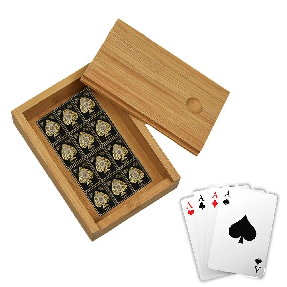 Bamboo Box Creative Desktop Organizer Wooden Storage Box Chess / Card / Playing Card Packaging Case 10.7x7.7x3.5CM Ready Stock
Bamboo Box Creative Desktop Organizer Wooden Storage Box Chess / Card / Playing Card Packaging Case 10.7x7.7x3.5CM Ready Stock