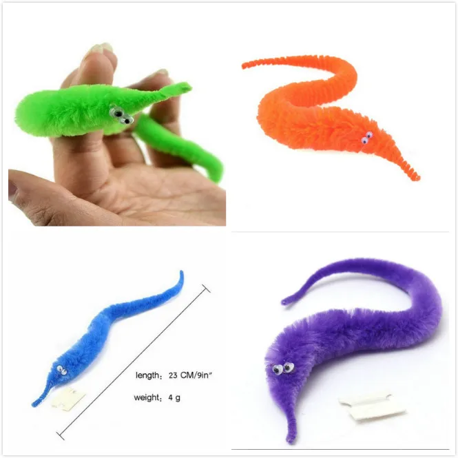 One Or 6pcs Magic Fuzzy Worm Wiggle Moving Sea Horse Kids Close-up Street Comedy Magic Tricks Toys Wholesale
One Or 6pcs Magic Fuzzy Worm Wiggle Moving Sea Horse Kids Close-up Street Comedy Magic Tricks Toys Wholesale