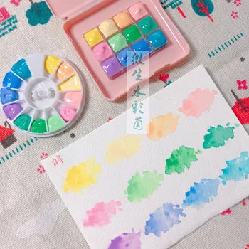 Japanese Holbein Ldefeated Watercolor Macarons Color Acuarelas Optional 12 Colors Water Color With Turquoise Color Art Supplies
Japanese Holbein Ldefeated Watercolor Macarons Color Acuarelas Optional 12 Colors Water Color With Turquoise Color Art Supplies