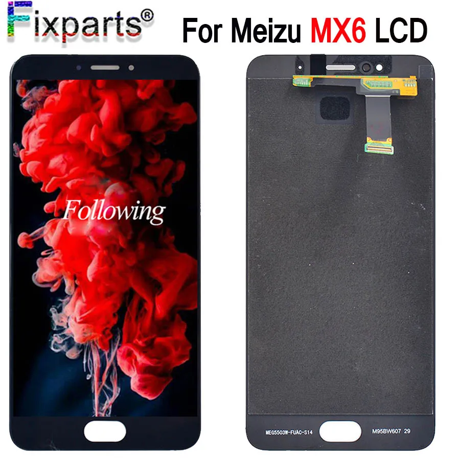 For Meizu MX6 LCD Display Touch Screen Digitizer Assembly Replacement Parts For Meizu mx6 LCD (1)