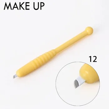 3D disposable 12 pins microblade pens with embroidery eyebrow sterilized needles tattoo makeup pens
3D disposable 12 pins microblade pens with embroidery eyebrow sterilized needles tattoo makeup pens