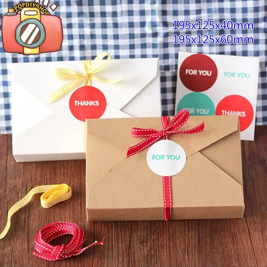 kraft paper box wedding gift packaging for candy jewelry hand