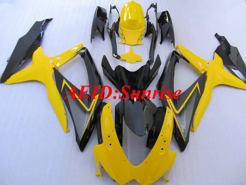 Injection mold Fairing kit for SUZUKI GSXR600 750 K8 08 09 GSXR 600 GSXR 750 2008 2009 ABS yellow black Fairings set+gifts SP30
Injection mold Fairing kit for SUZUKI GSXR600 750 K8 08 09 GSXR 600 GSXR 750 2008 2009 ABS yellow black Fairings set+gifts SP30