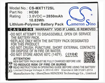 cameron sino 2850mah battery for MOTOROLA Moto C Plus C Plus Dual SIM XT1723 XT1724 XT1725 HC60 Mobile, SmartPhone Battery
cameron sino 2850mah battery for MOTOROLA Moto C Plus C Plus Dual SIM XT1723 XT1724 XT1725 HC60 Mobile, SmartPhone Battery