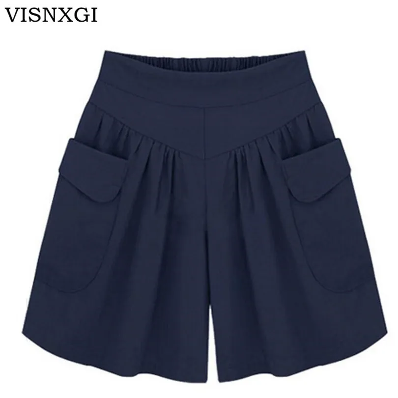 VISNXGI Summer Street Fashion Shorts Women Elastic Waist Short Pants Women All-match Loose Solid Soft Cotton Casual Short L-5XL
VISNXGI Summer Street Fashion Shorts Women Elastic Waist Short Pants Women All-match Loose Solid Soft Cotton Casual Short L-5XL