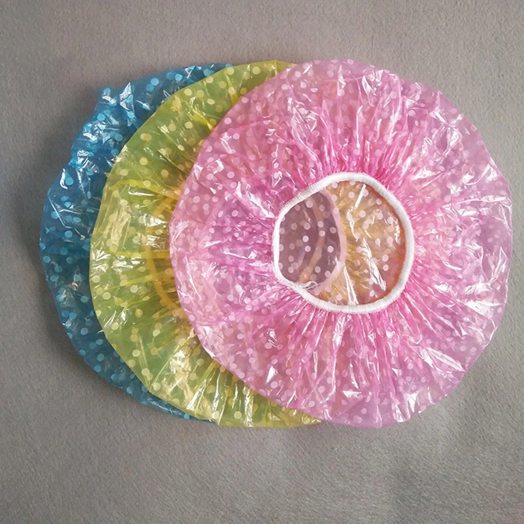 6pcs Clear Disposable Plastic Shower Caps Large Elastic Thick Bath Beanie Women Spa Bathing Accessory Hot Sale
6pcs Clear Disposable Plastic Shower Caps Large Elastic Thick Bath Beanie Women Spa Bathing Accessory Hot Sale