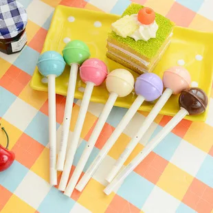 7 pcs/Lot Candy Lollipop Gel pen Macarons black ink pens Stationery zakka Canetas material escolar school supplies
7 pcs/Lot Candy Lollipop Gel pen Macarons black ink pens Stationery zakka Canetas material escolar school supplies
