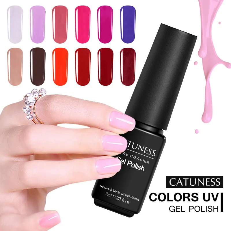 CATUNESS Lucky Set for Manicure Soak-Off Semi-Permanent 29 Colors Nail Lacquer Beautiful Paint for All Fingernails Art Varnishes
CATUNESS Lucky Set for Manicure Soak-Off Semi-Permanent 29 Colors Nail Lacquer Beautiful Paint for All Fingernails Art Varnishes
