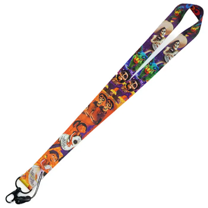 Cartoon Movie COCO Neck Strap Lanyards for keys ID Card Gym Mobile Phone Strap USB Badge Holder Rope Cute Key Chain Gift New
Cartoon Movie COCO Neck Strap Lanyards for keys ID Card Gym Mobile Phone Strap USB Badge Holder Rope Cute Key Chain Gift New
