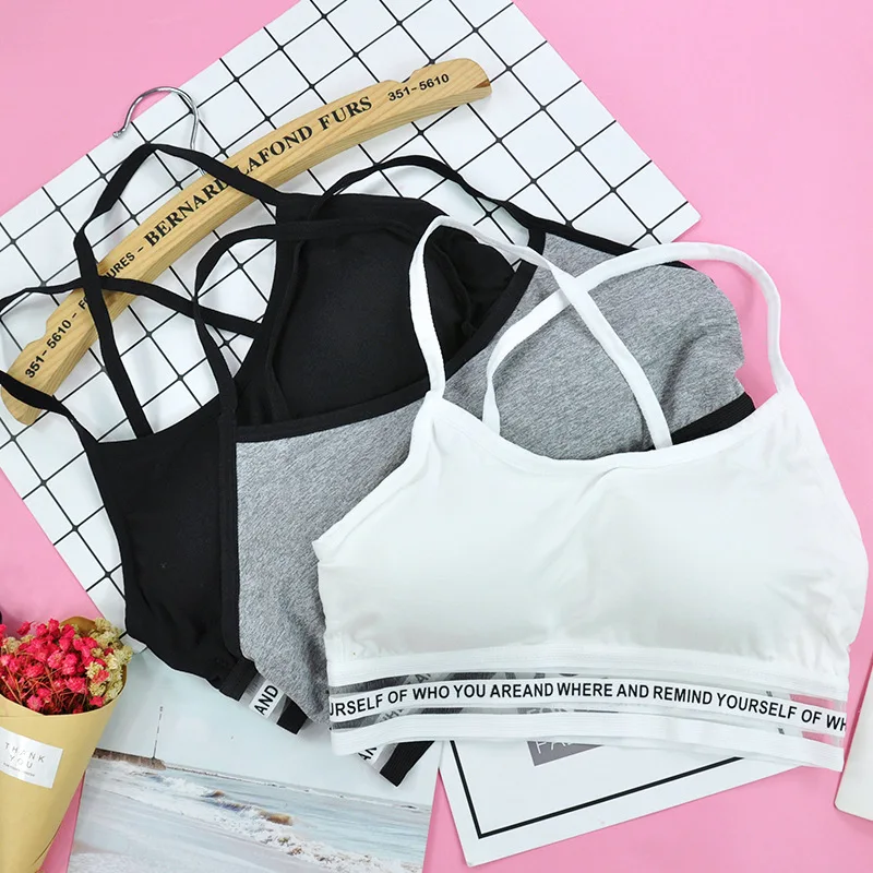 Girls Bra Students Wire Free Sport Bra Girl Cotton Sports Vest Kids Vest Training Bras Girl Sports Intimates Children Underwear
Girls Bra Students Wire Free Sport Bra Girl Cotton Sports Vest Kids Vest Training Bras Girl Sports Intimates Children Underwear