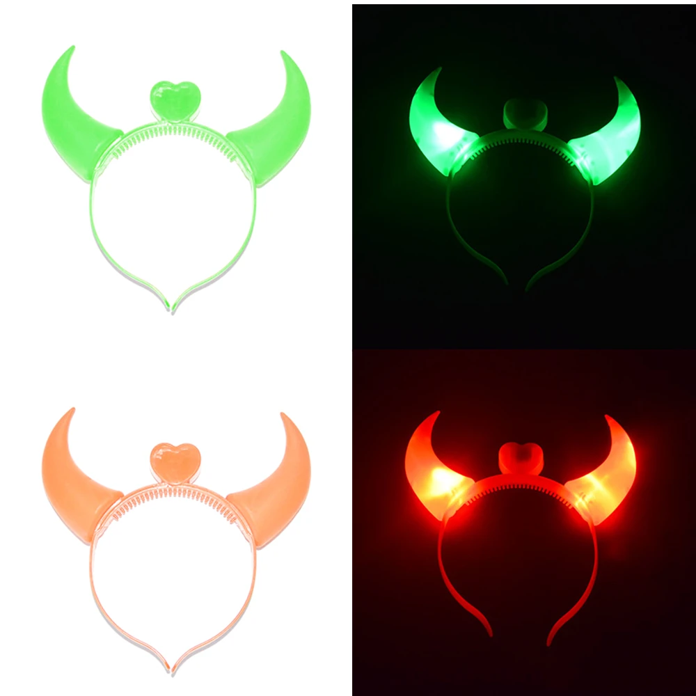 LED Devil Horn Light Up Headband Flashing Horn Hairband Lamp Halloween Christmas Party Decor Supplies Gift 7 Colors
LED Devil Horn Light Up Headband Flashing Horn Hairband Lamp Halloween Christmas Party Decor Supplies Gift 7 Colors