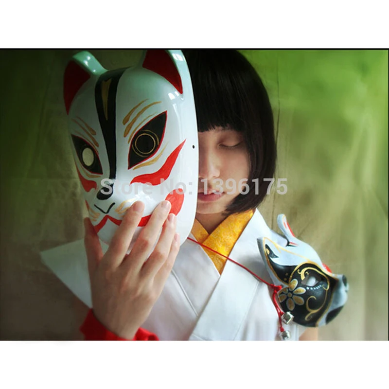 Vintage Hand- painted Fox Mask Endulge Japanese PVC Mask Full Face Halloween Masquerade Cosplay Party Masks Free Shipping
Vintage Hand- painted Fox Mask Endulge Japanese PVC Mask Full Face Halloween Masquerade Cosplay Party Masks Free Shipping