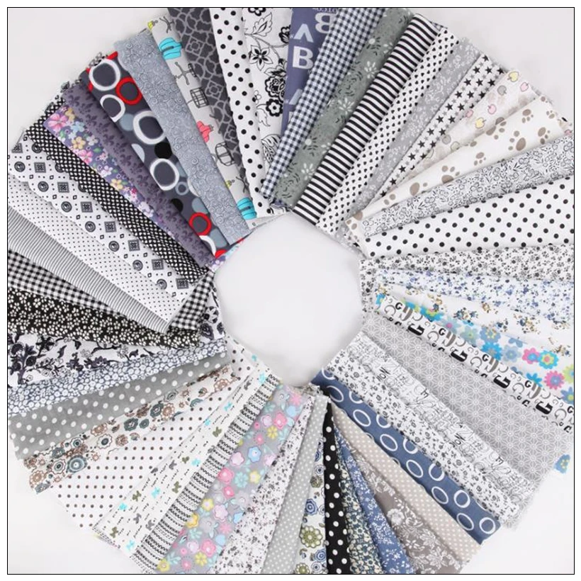49Pcs/Lot,100% Cotton grey is Plain Pattern Printed Quilted Fabrics Set,Textile Patchwork,Fabric for Sewing,Tissue,Cloth,25 25
49Pcs/Lot,100% Cotton grey is Plain Pattern Printed Quilted Fabrics Set,Textile Patchwork,Fabric for Sewing,Tissue,Cloth,25 25