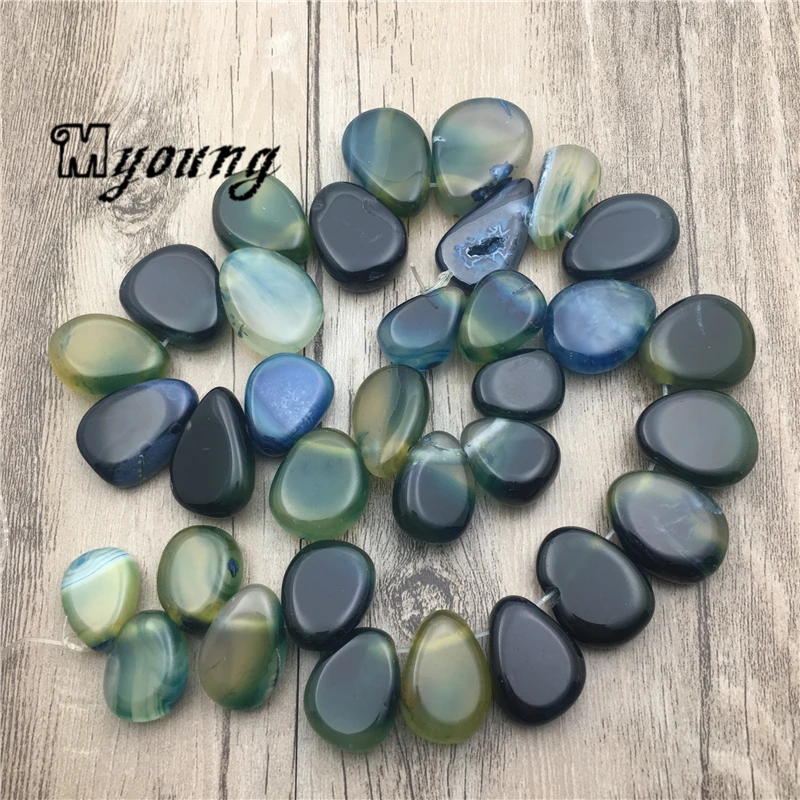 Polished Water Drop Shape Green Agates Beads,Nature Stone Petaloid Agat Quartz Top Drilled Pendant Beads,2 Strand/lot MY1831
Polished Water Drop Shape Green Agates Beads,Nature Stone Petaloid Agat Quartz Top Drilled Pendant Beads,2 Strand/lot MY1831