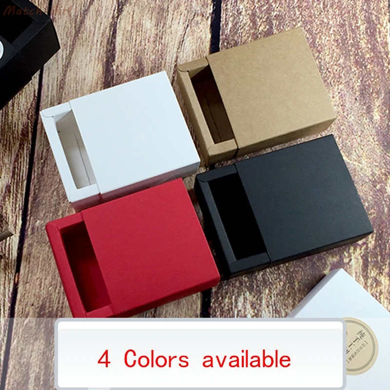 20pcs Small Kraft Paper Drawer Box Jewelry Event Wedding Candy Chocolate Bakery Baking Cake DIY Soap Gift Packaging Boxes
20pcs Small Kraft Paper Drawer Box Jewelry Event Wedding Candy Chocolate Bakery Baking Cake DIY Soap Gift Packaging Boxes