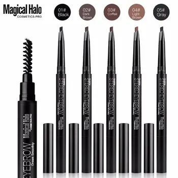 Magical Halo 1PC Professional Automatic Eyebrow Pencil Liner Eye Brow Pen with Brush Cosmetic Makeup Tools
Magical Halo 1PC Professional Automatic Eyebrow Pencil Liner Eye Brow Pen with Brush Cosmetic Makeup Tools