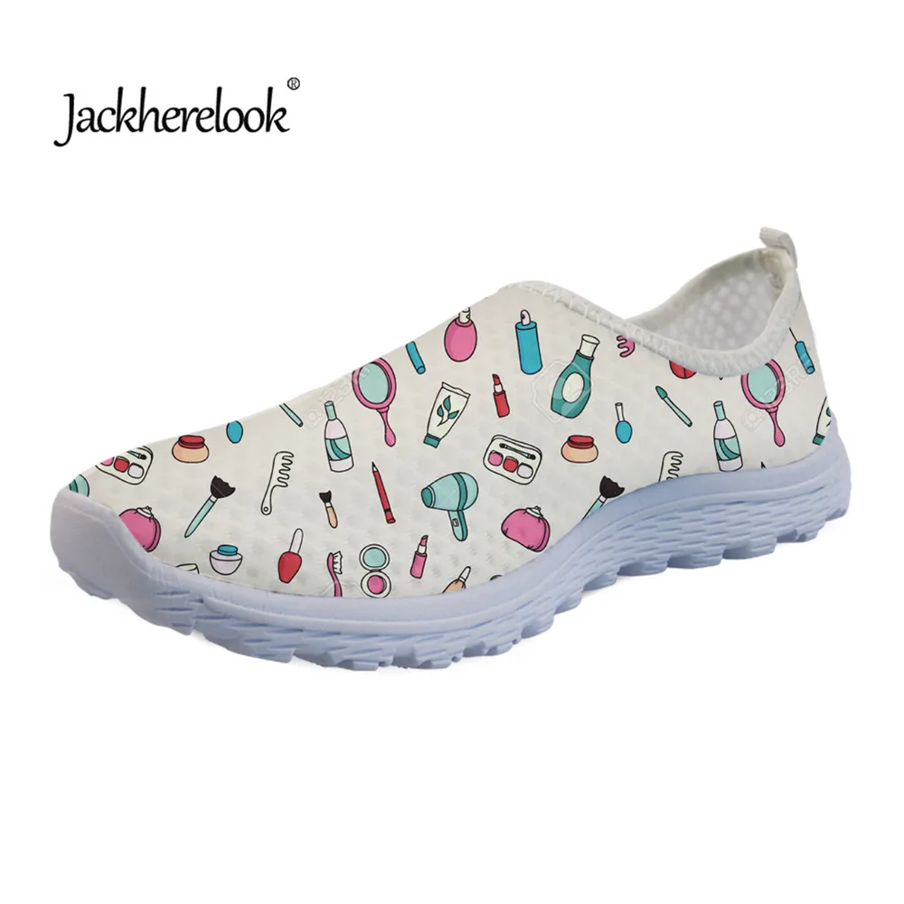 Jackherelook Beauty Cosmetics Fashion Design Women's Sneakers Flats Shoes Woman Summer Beach Ladies Loafers Comfort Mesh Shoes
Jackherelook Beauty Cosmetics Fashion Design Women's Sneakers Flats Shoes Woman Summer Beach Ladies Loafers Comfort Mesh Shoes