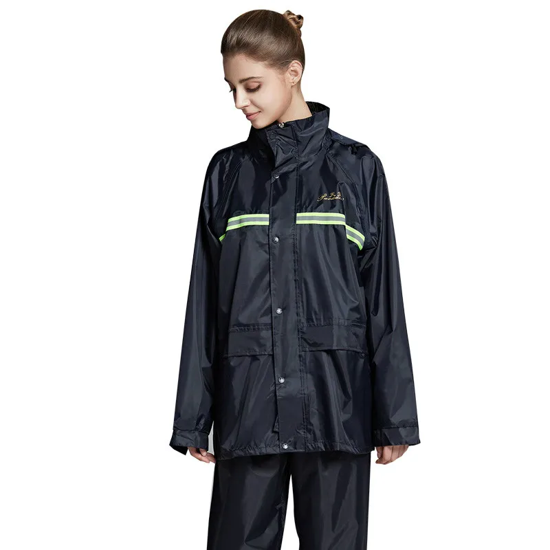 Overalls Raincoat Set Pants Electric Motorcycle Hooded Raincoat Men Black Portable Impremiable Outdoor Hiking Rainwear R5C163
Overalls Raincoat Set Pants Electric Motorcycle Hooded Raincoat Men Black Portable Impremiable Outdoor Hiking Rainwear R5C163