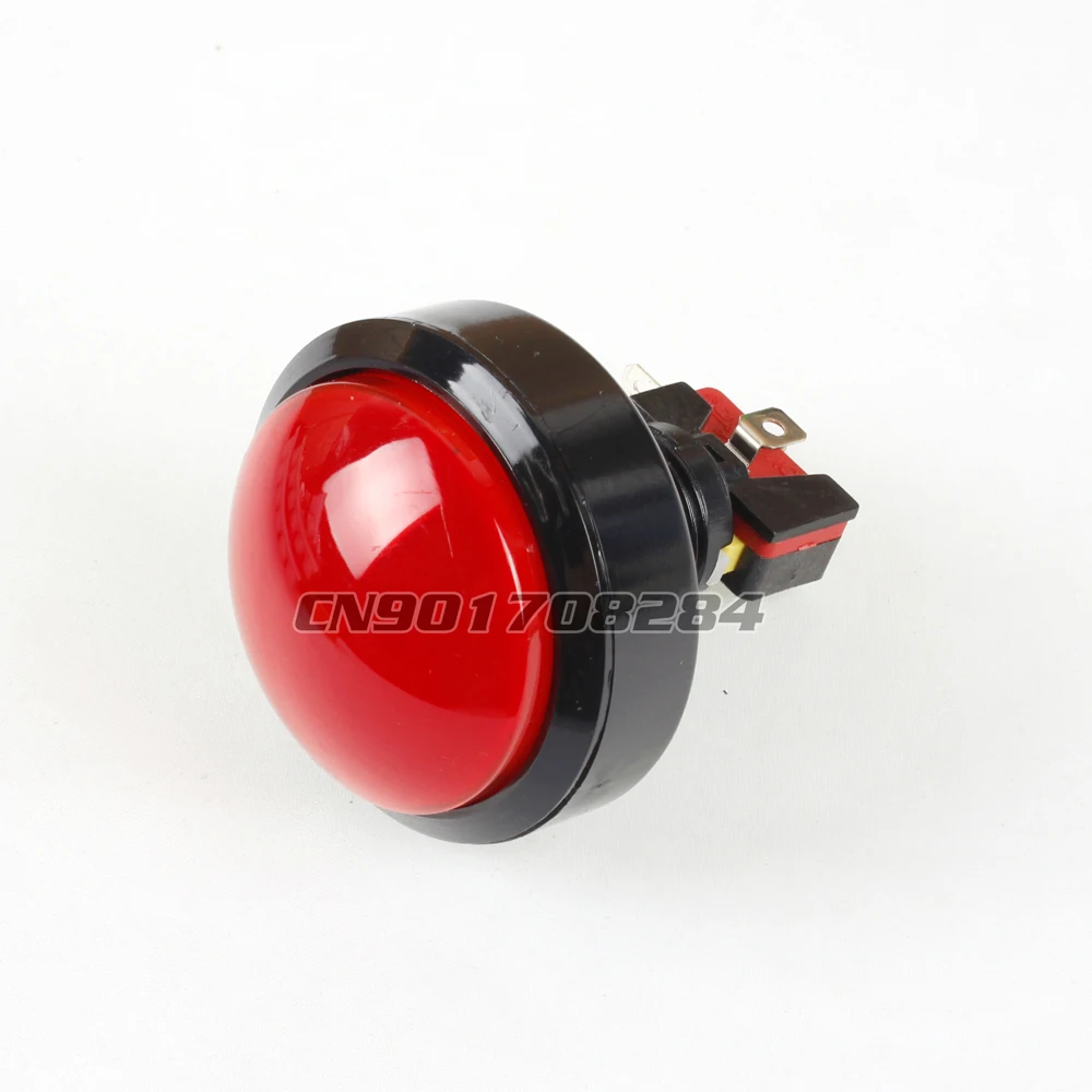New 1x 60mm Dome Hemispherical LED Illuminated Push Buttons For Arcade Machine Games Parts Choose of 5 Colors
New 1x 60mm Dome Hemispherical LED Illuminated Push Buttons For Arcade Machine Games Parts Choose of 5 Colors