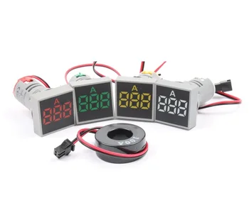 NEW 220V AC 22mm Digital Display Ampermeter Monitor Current Indicator Signal Light Ammeter Tester Measuring 0-100A Ampere Meter
NEW 220V AC 22mm Digital Display Ampermeter Monitor Current Indicator Signal Light Ammeter Tester Measuring 0-100A Ampere Meter