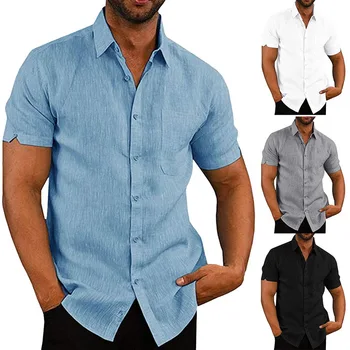 Oeak Men Slub Cotton Breathable Shirt Summer 2019 Men Short Sleeve Shirt Solid Color Comfortable Tops High Quality Shirt For Men
Oeak Men Slub Cotton Breathable Shirt Summer 2019 Men Short Sleeve Shirt Solid Color Comfortable Tops High Quality Shirt For Men