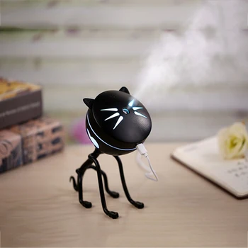150ML Portable Cute Cat USB LED Glowing Night Light Humidifier Colorful night light Essential Oil Diffuser Aromatherapy Purifi
150ML Portable Cute Cat USB LED Glowing Night Light Humidifier Colorful night light Essential Oil Diffuser Aromatherapy Purifi