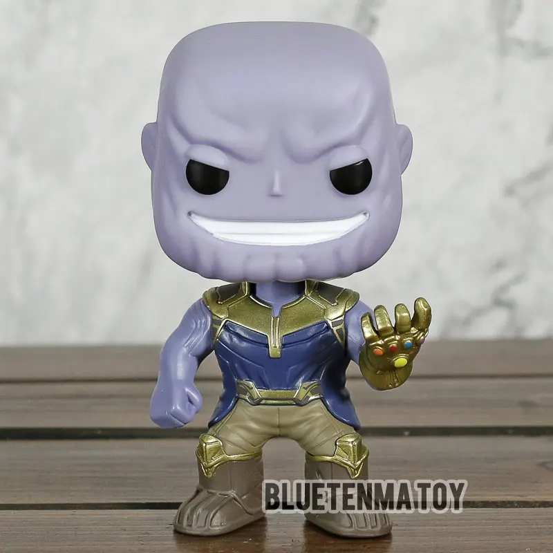 Avengers Infinity War Thanos Figure Q Version Bobble Head PVC Marvel Action Figures Collection Model Boys Toys Gifts
Avengers Infinity War Thanos Figure Q Version Bobble Head PVC Marvel Action Figures Collection Model Boys Toys Gifts