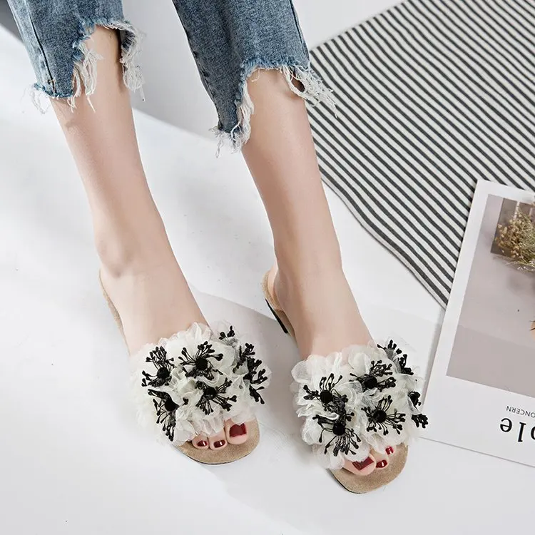 Summer Women Beach Slippers Flowers Bling Sandals Flat Non Slip Sequins Ladies Home Flip Flops Casual Shoes
Summer Women Beach Slippers Flowers Bling Sandals Flat Non Slip Sequins Ladies Home Flip Flops Casual Shoes