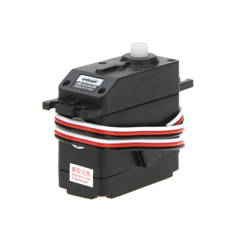 SpringRC SM-S4303R Large Continuous Rotation 360 Degree Plastic Micro Servo Motor for Robot
SpringRC SM-S4303R Large Continuous Rotation 360 Degree Plastic Micro Servo Motor for Robot