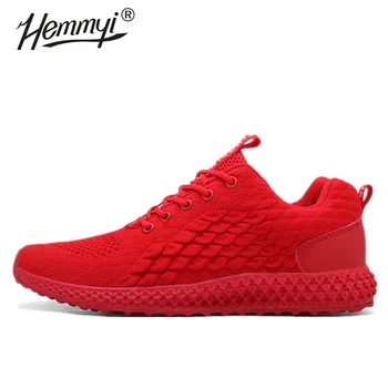 Hemmyi Men's Sneakers Spring&Summer Comfortable Breathable Running Shoes for Sport Athletic Male Shoes Dropshipping Flyknit
Hemmyi Men's Sneakers Spring&Summer Comfortable Breathable Running Shoes for Sport Athletic Male Shoes Dropshipping Flyknit