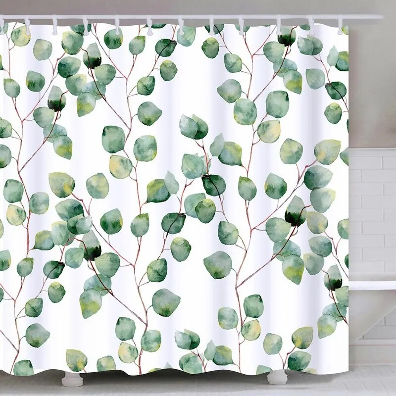 Shower Curtain 3D Printing Waterproof Green Plants Flower Curtain Washable Fabric Shower Curtain Bathroom 180x180cm
Shower Curtain 3D Printing Waterproof Green Plants Flower Curtain Washable Fabric Shower Curtain Bathroom 180x180cm
