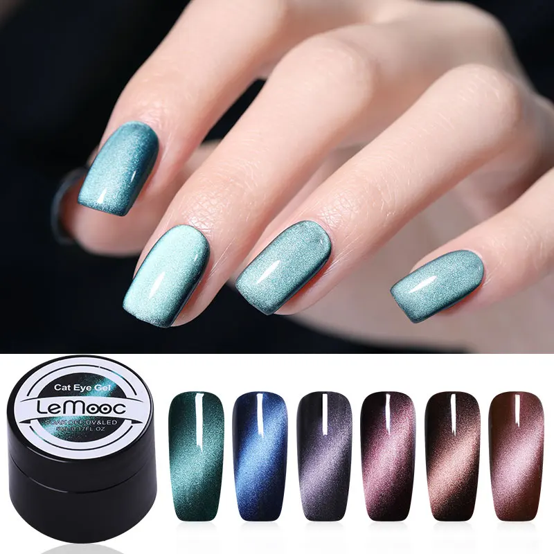 LEMOOC Magnetic 5D Cat Eyes UV Gel Nail Polish Magnet Laser Gel Varnish Starry Sky Jade Effect Soak Off UV Gel Nail Art Gel
LEMOOC Magnetic 5D Cat Eyes UV Gel Nail Polish Magnet Laser Gel Varnish Starry Sky Jade Effect Soak Off UV Gel Nail Art Gel