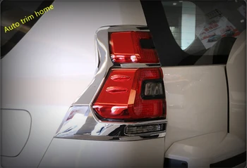 Lapetus Rear Behind Back Tail Lights Lamps Molding Cover Trim 2 Piece Fit For Toyota Land Cruiser Prado FJ150 2018 2019 2020 ABS 
Lapetus Rear Behind Back Tail Lights Lamps Molding Cover Trim 2 Piece Fit For Toyota Land Cruiser Prado FJ150 2018 2019 2020 ABS