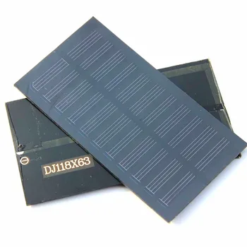 BUHESHUI 0.8W 5.5V Solar Cell PET Monocrystalline Solar Panel Moudle DIY Solar Charger Education 118*63mm 10pcs Free Shipping
BUHESHUI 0.8W 5.5V Solar Cell PET Monocrystalline Solar Panel Moudle DIY Solar Charger Education 118*63mm 10pcs Free Shipping