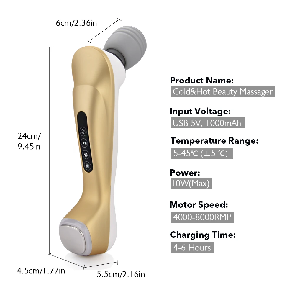 Перкуссионный Массажер Вибратор