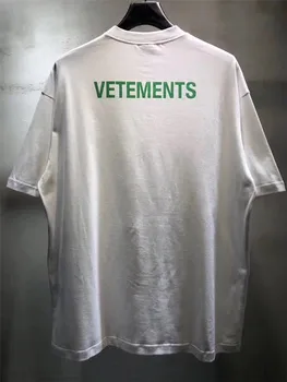 Reflective Vetements Women Men T-Shirts 1:1 High Quality OVERSIZE Green letter Tees Embroidery Vetements T shirt
Reflective Vetements Women Men T-Shirts 1:1 High Quality OVERSIZE Green letter Tees Embroidery Vetements T shirt