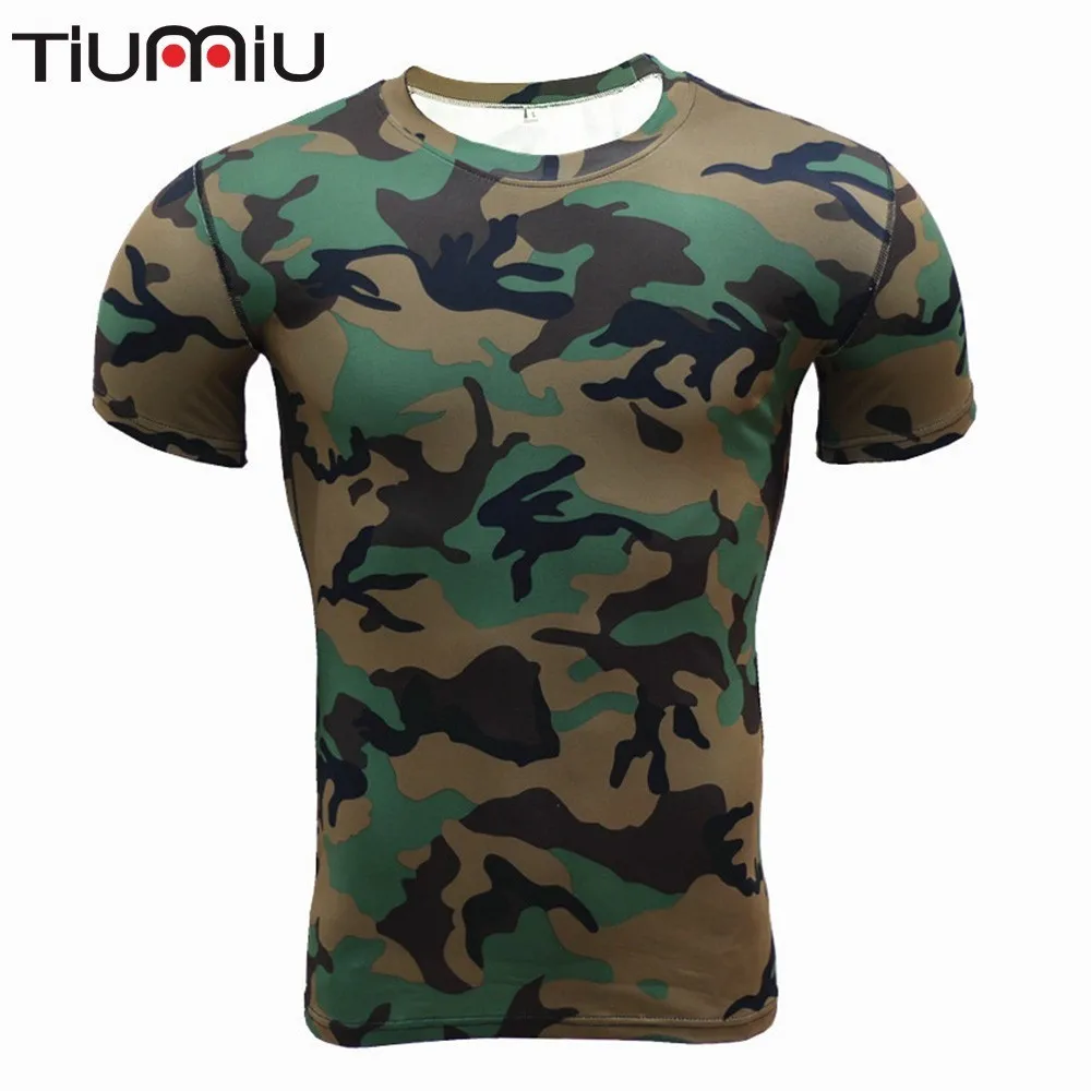 Men's Camouflage Tactical Militar Quick Dry Crew Neck Training Fitness Shirts Wholesale Military Softair Roupas Masculinas
Men's Camouflage Tactical Militar Quick Dry Crew Neck Training Fitness Shirts Wholesale Military Softair Roupas Masculinas