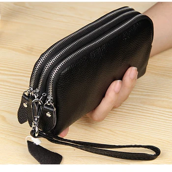 The first layer of cowhide coin purse three-layer ladies clutch bag long wallet multi-function lychee leather Mobile phone bag
The first layer of cowhide coin purse three-layer ladies clutch bag long wallet multi-function lychee leather Mobile phone bag