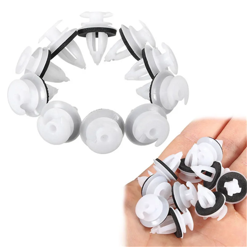 50x Car Door Panel Clips Buckle With Seal Ring For BMW E36 E38 E39 E46 X5 M3 M5 Z3 For VW/Audi/Skoda White Plastic Clip Fastener
50x Car Door Panel Clips Buckle With Seal Ring For BMW E36 E38 E39 E46 X5 M3 M5 Z3 For VW/Audi/Skoda White Plastic Clip Fastener